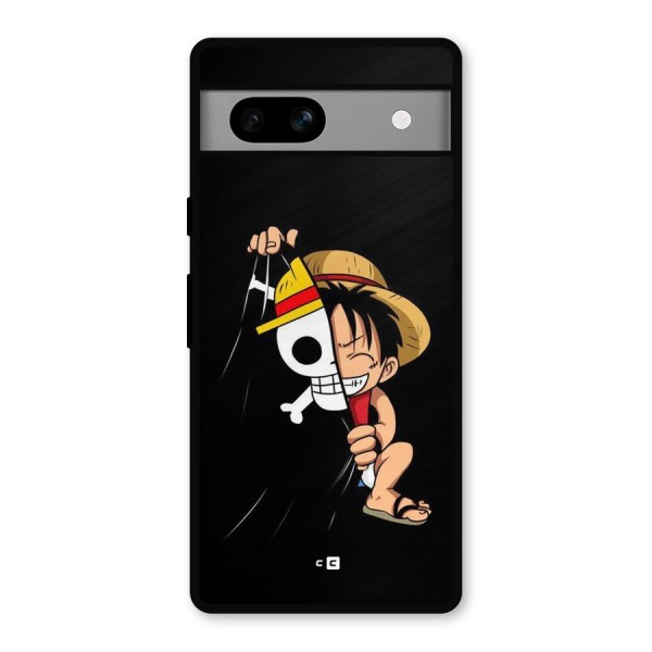 Pirate Luffy Metal Back Case for Google Pixel 7a