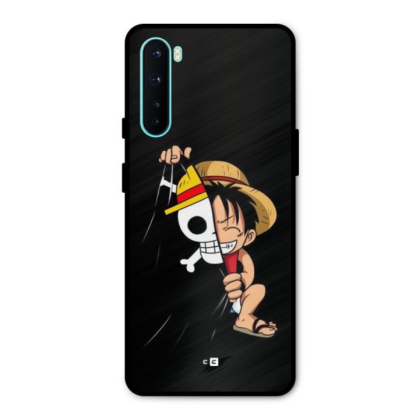 Pirate Luffy Metal Back Case for OnePlus Nord