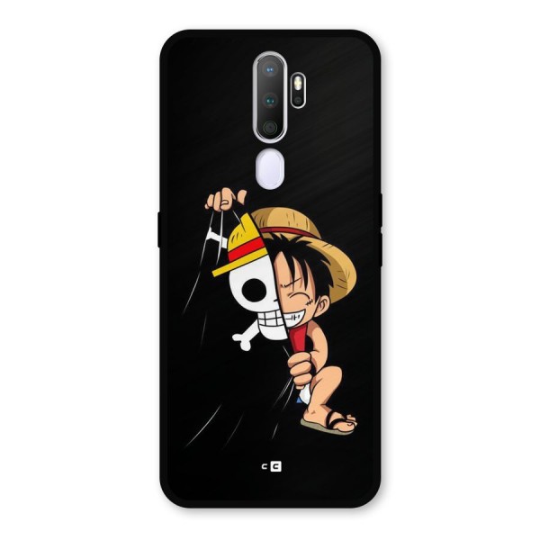 Pirate Luffy Metal Back Case for Oppo A5 (2020)