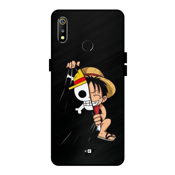 Pirate Luffy Metal Back Case for Realme 3