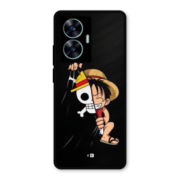 Pirate Luffy Metal Back Case for Realme C55