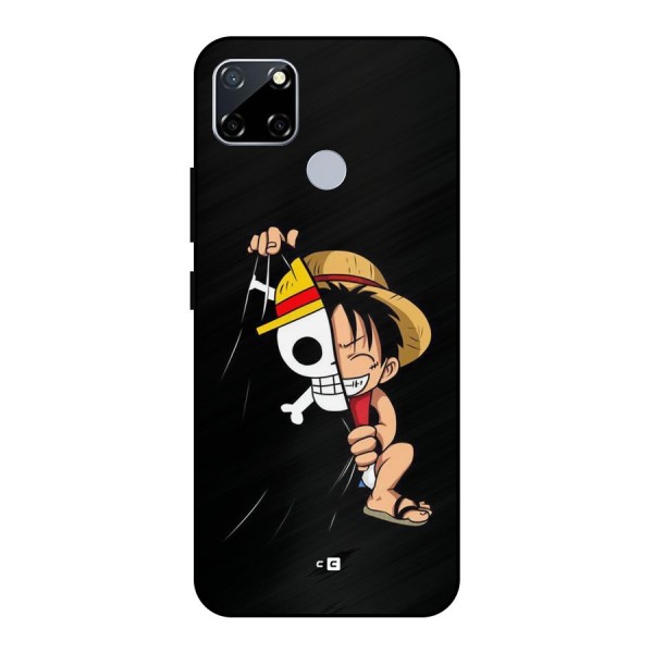 Pirate Luffy Metal Back Case for Realme Narzo 20