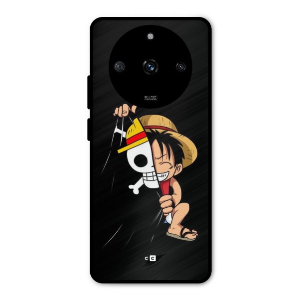 Pirate Luffy Metal Back Case for Realme Narzo 60 5G