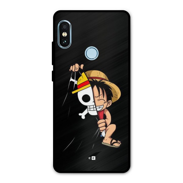 Pirate Luffy Metal Back Case for Redmi Note 5 Pro