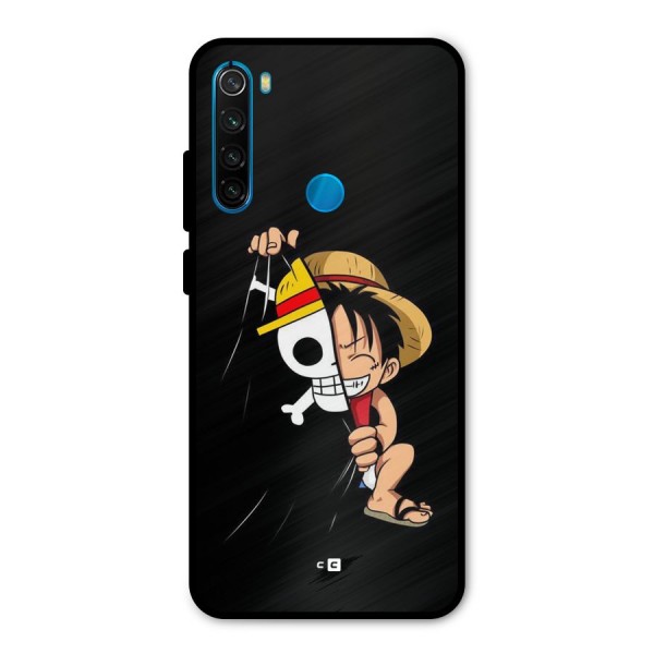 Pirate Luffy Metal Back Case for Redmi Note 8