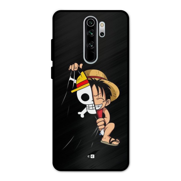 Pirate Luffy Metal Back Case for Redmi Note 8 Pro
