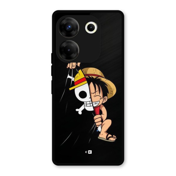 Pirate Luffy Metal Back Case for Tecno Camon 20
