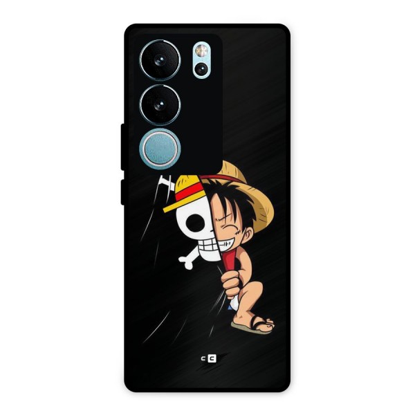 Pirate Luffy Metal Back Case for Vivo V29