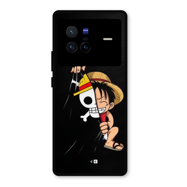 Pirate Luffy Metal Back Case for Vivo X80