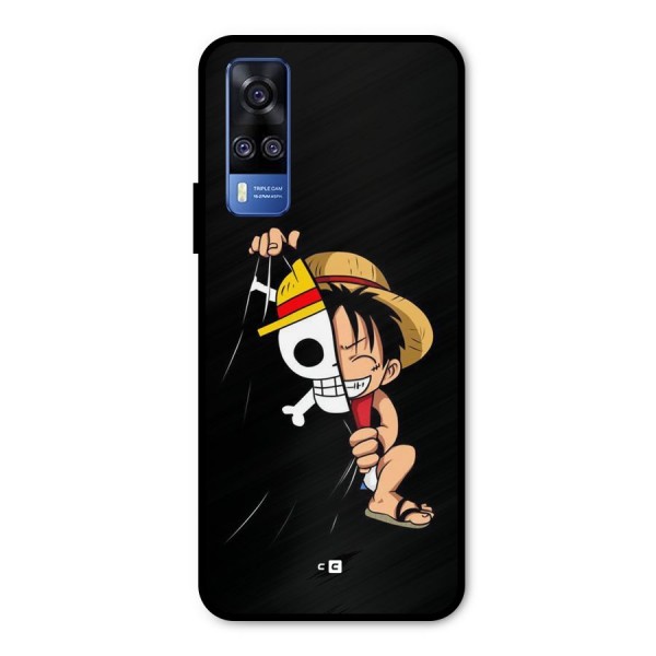Pirate Luffy Metal Back Case for Vivo Y31