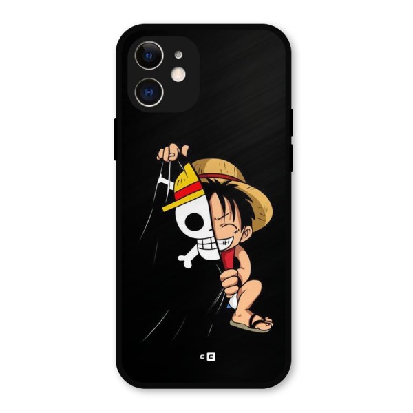 Pirate Luffy Metal Back Case for iPhone 12