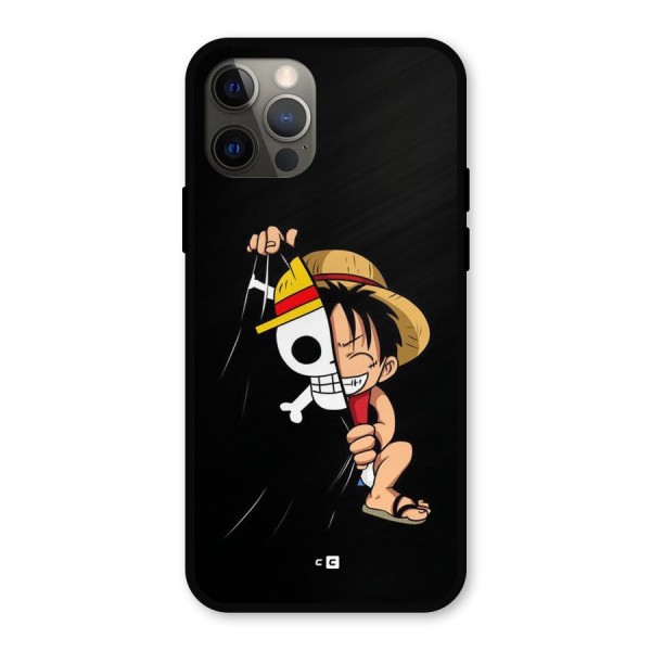 Pirate Luffy Metal Back Case for iPhone 12 Pro