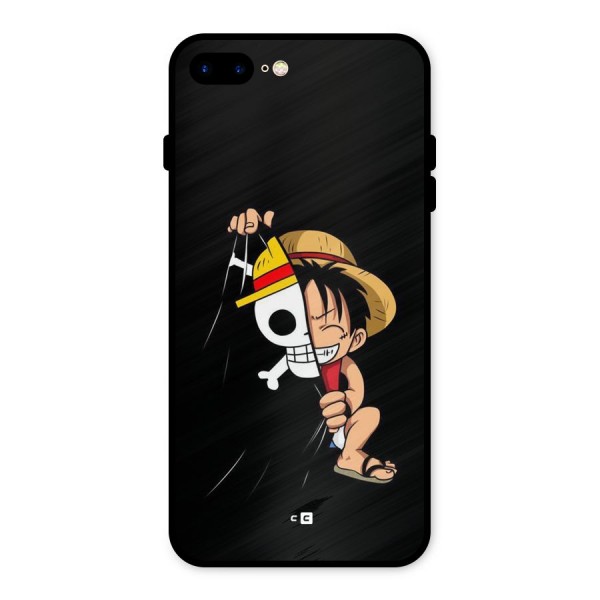 Pirate Luffy Metal Back Case for iPhone 7 Plus