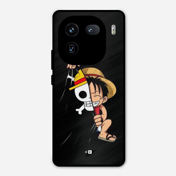 Pirate Luffy Metal Back Case for iQOO 12