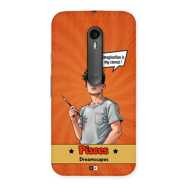 Pisces Dreamer Back Case for Moto G3