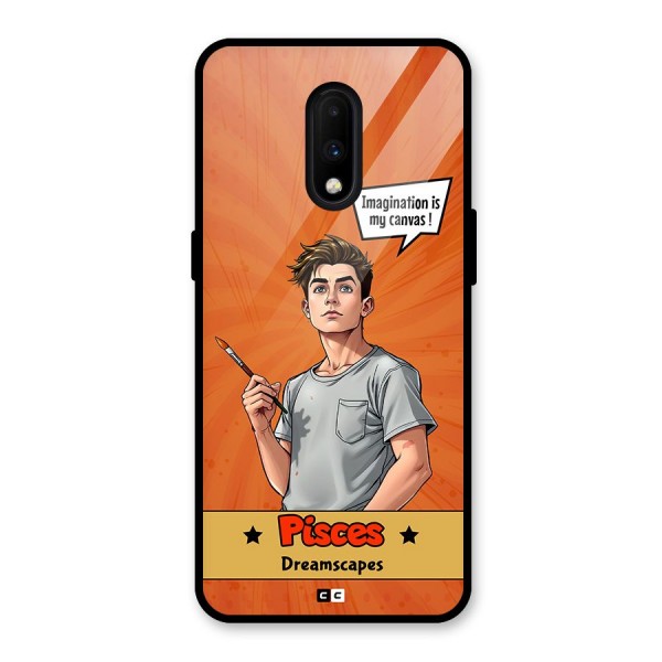 Pisces Dreamer Glass Back Case for OnePlus 7
