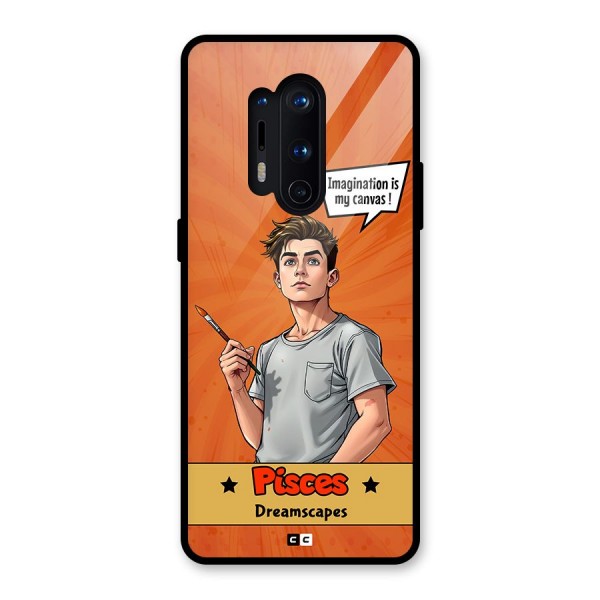Pisces Dreamer Glass Back Case for OnePlus 8 Pro