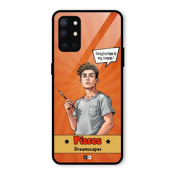 Pisces Dreamer Glass Back Case for OnePlus 9R