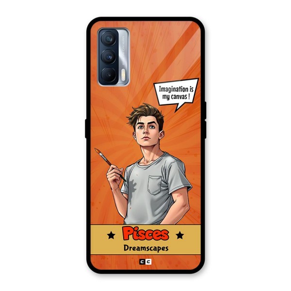 Pisces Dreamer Glass Back Case for Realme X7