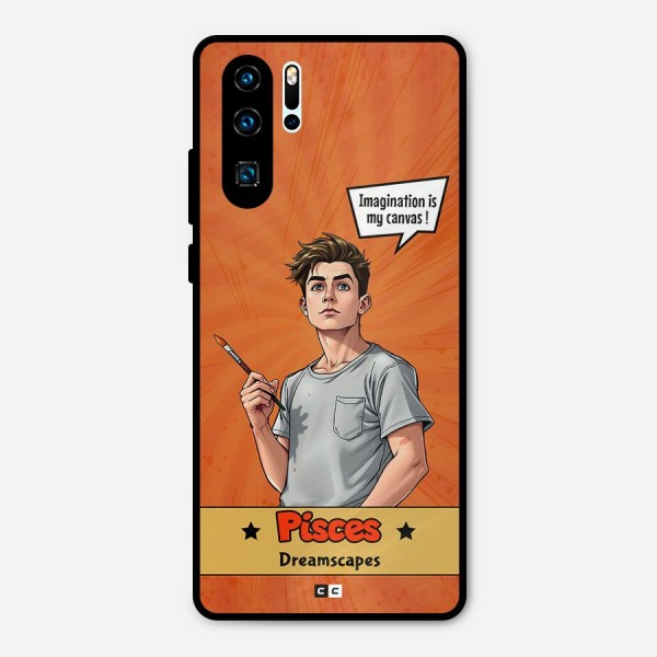 Pisces Dreamer Metal Back Case for Huawei P30 Pro