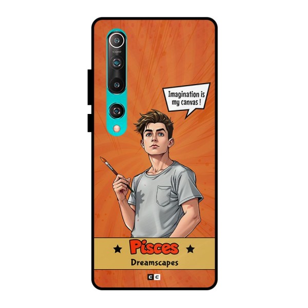 Pisces Dreamer Metal Back Case for Mi 10