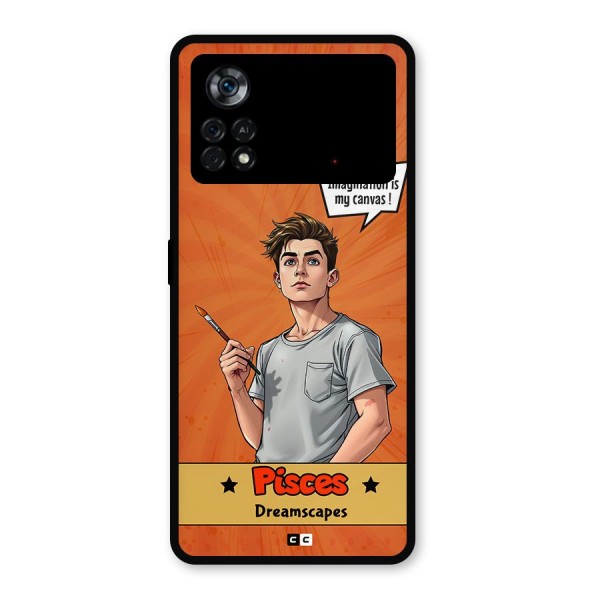 Pisces Dreamer Metal Back Case for Poco X4 Pro 5G