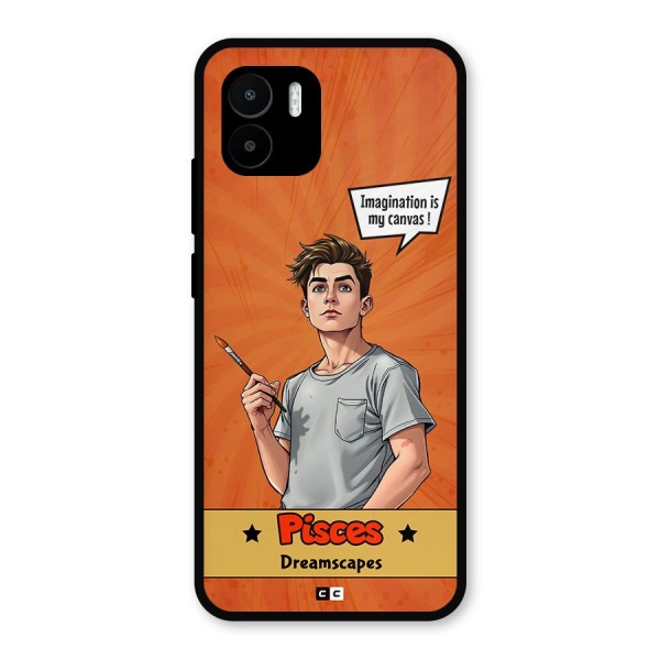 Pisces Dreamer Metal Back Case for Redmi A1
