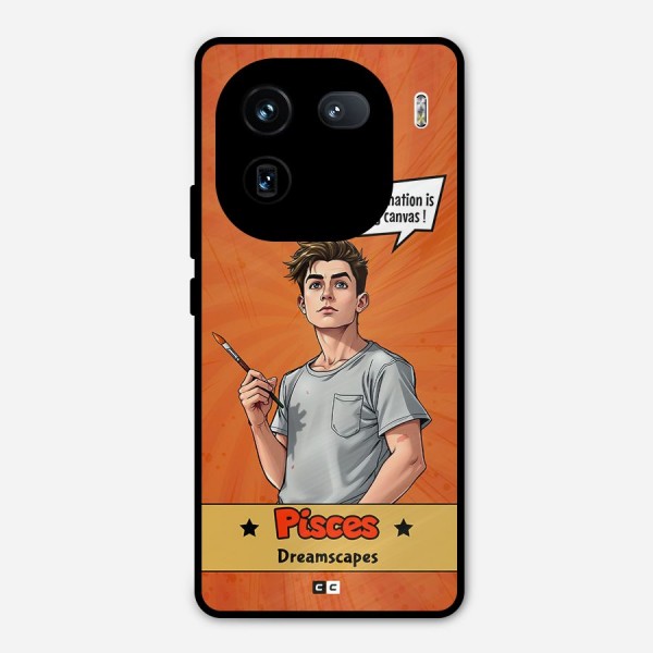 Pisces Dreamer Metal Back Case for iQOO 12