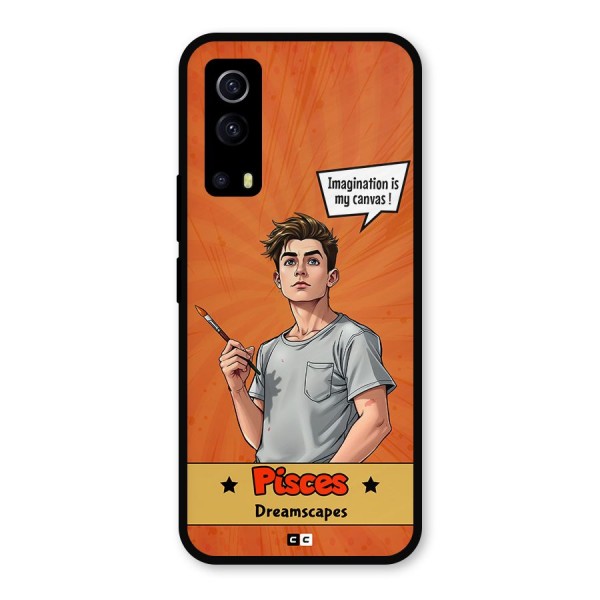 Pisces Dreamer Metal Back Case for iQOO Z3