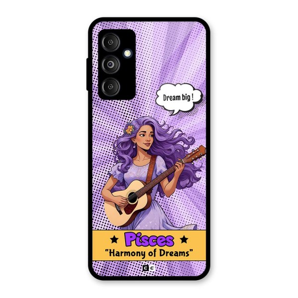 Pisces Dreams Glass Back Case for Galaxy M14 5G