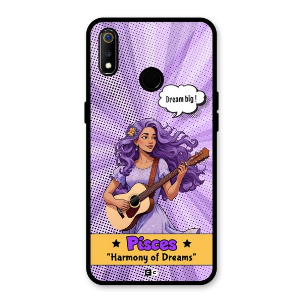 Pisces Dreams Glass Back Case for Realme 3