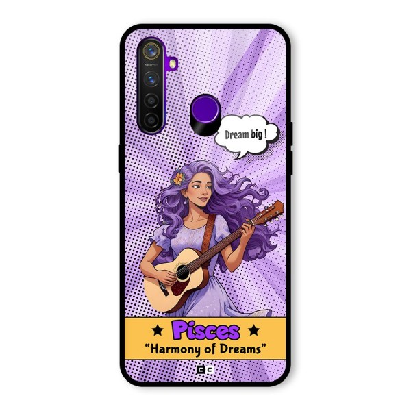 Pisces Dreams Glass Back Case for Realme 5 Pro