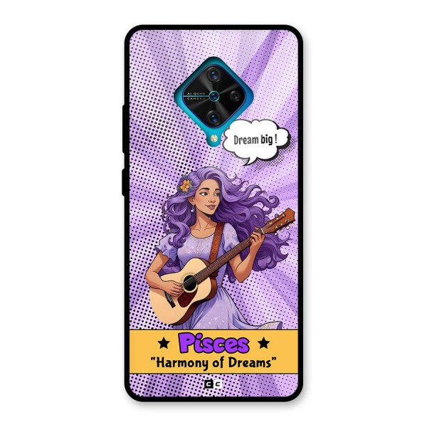 Pisces Dreams Glass Back Case for Vivo S1 Pro
