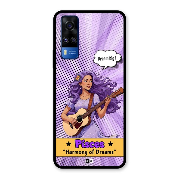 Pisces Dreams Glass Back Case for Vivo Y51