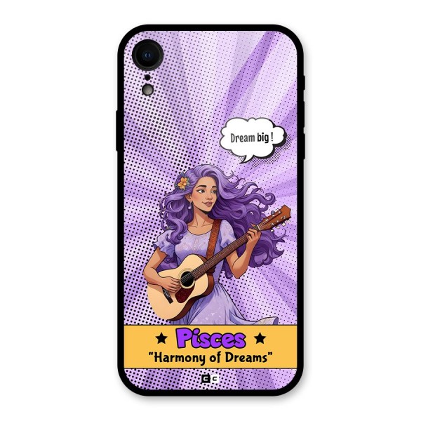 Pisces Dreams Glass Back Case for iPhone XR