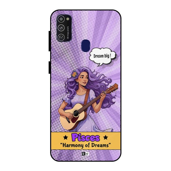 Pisces Dreams Metal Back Case for Galaxy M30s