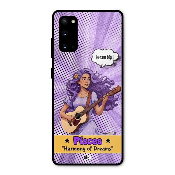 Pisces Dreams Metal Back Case for Galaxy S20