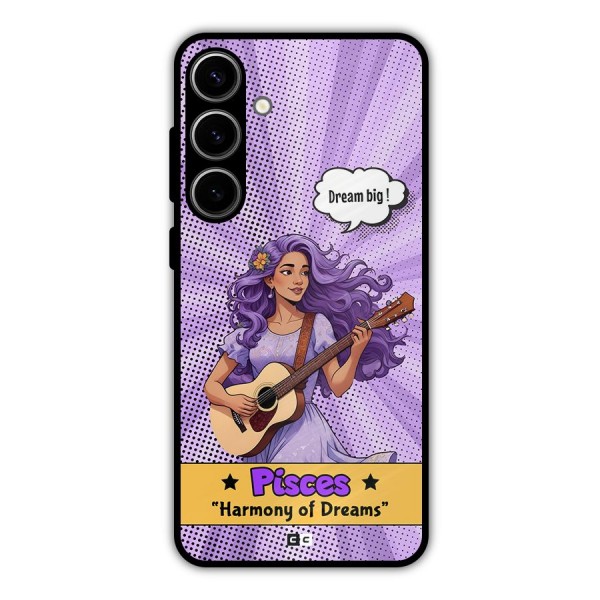 Pisces Dreams Metal Back Case for Galaxy S24 Plus