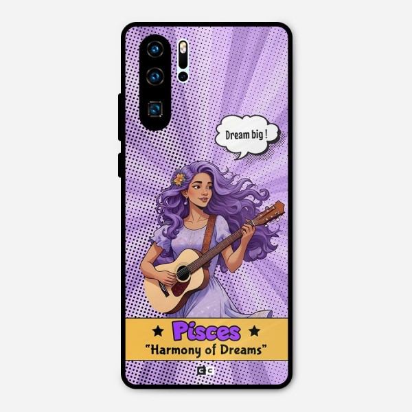 Pisces Dreams Metal Back Case for Huawei P30 Pro