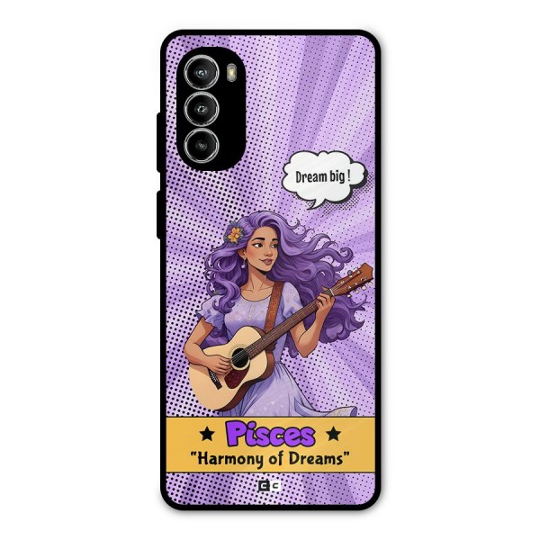 Pisces Dreams Metal Back Case for Moto G82
