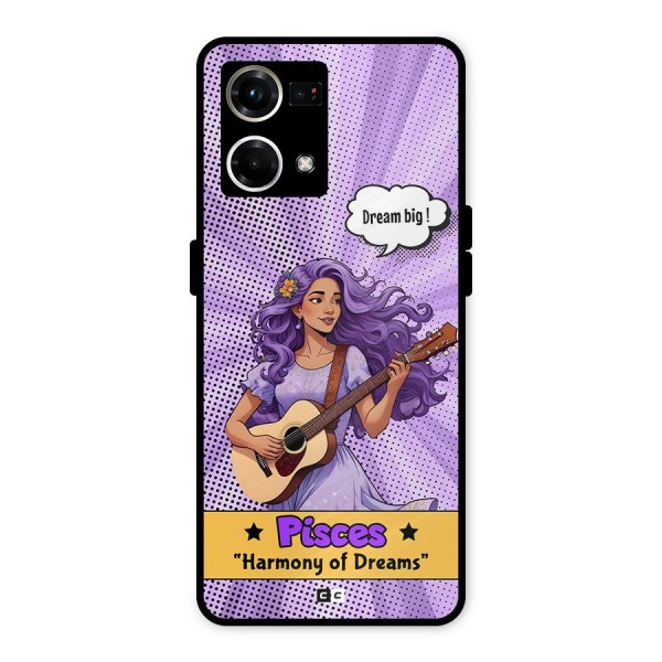Pisces Dreams Metal Back Case for Oppo F21s Pro 4G