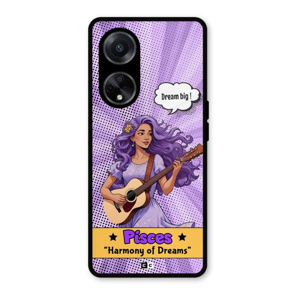Pisces Dreams Metal Back Case for Oppo F23