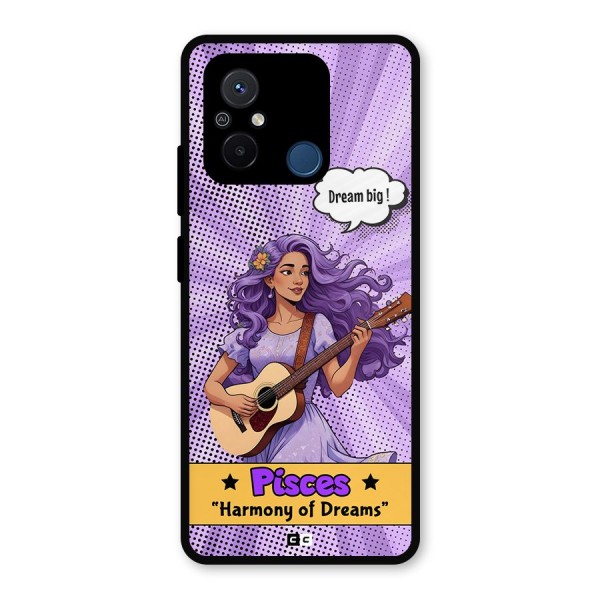 Pisces Dreams Metal Back Case for Redmi 12C