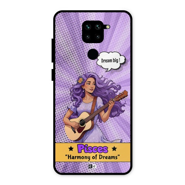 Pisces Dreams Metal Back Case for Redmi Note 9