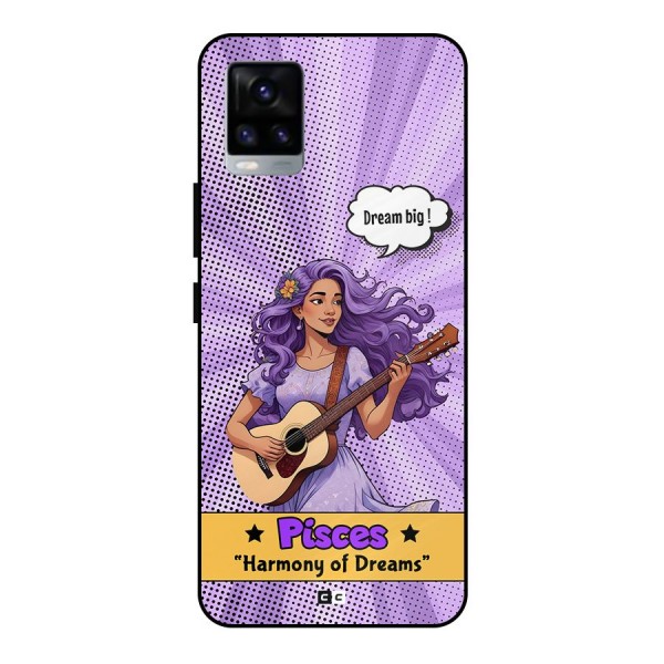 Pisces Dreams Metal Back Case for Vivo V20