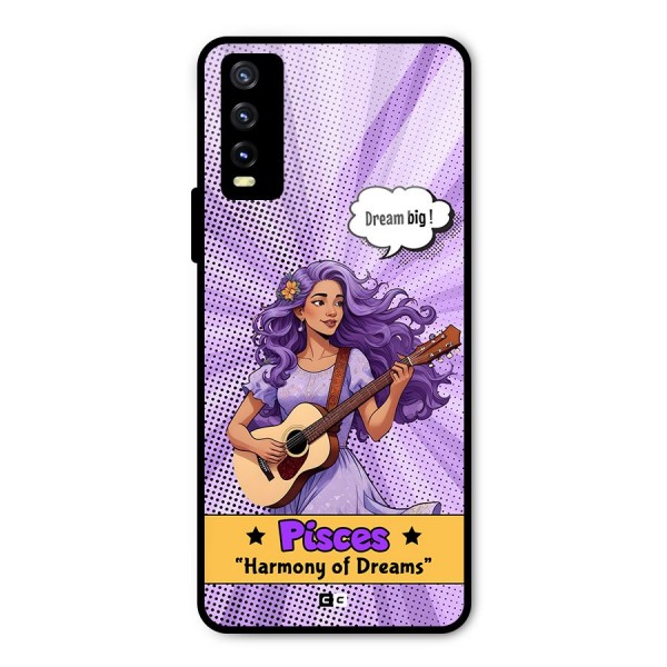 Pisces Dreams Metal Back Case for Vivo Y20i