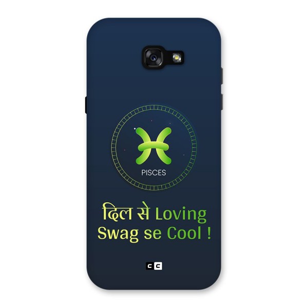 Pisces Swag Back Case for Galaxy A7 (2017)