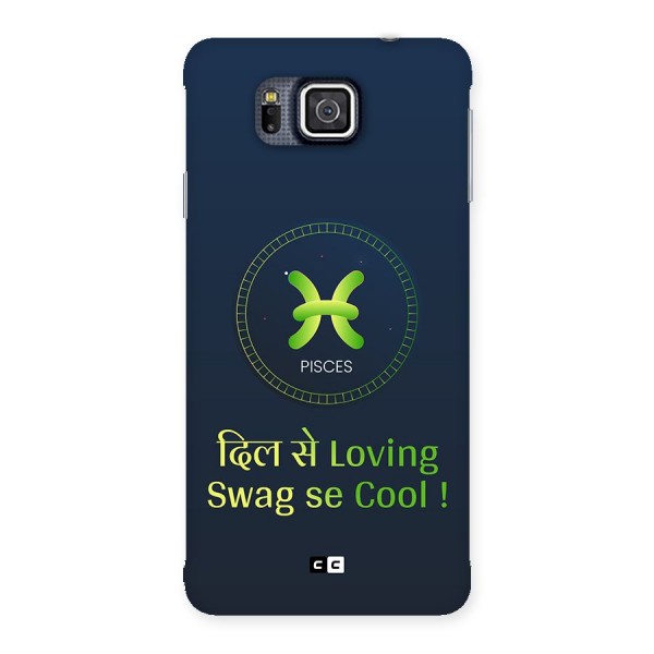 Pisces Swag Back Case for Galaxy Alpha