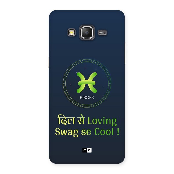 Pisces Swag Back Case for Galaxy Grand Prime