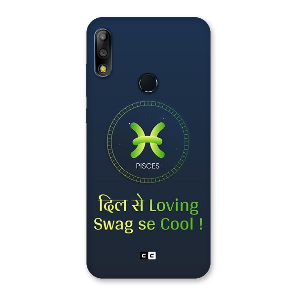 Pisces Swag Back Case for Zenfone Max Pro M2